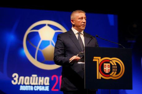 Zlatna lopta FSS, 100 godina Fudbalskog saveza Srbije