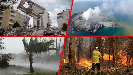 Požari u Australiji, Vulkan, Novi Zeland New Zealand Volcano Erupts, ALBANIJA, RAZORAN ZEMLJOTRES, Uragan Dorijan, Bahami