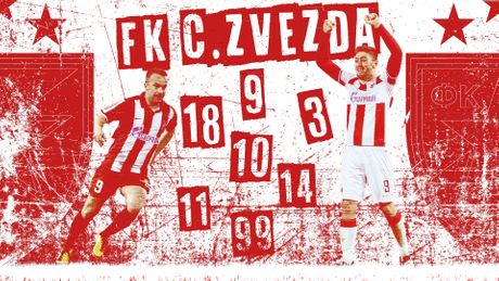 FK Crvena zvezda, brojevi igrača nekad i sad