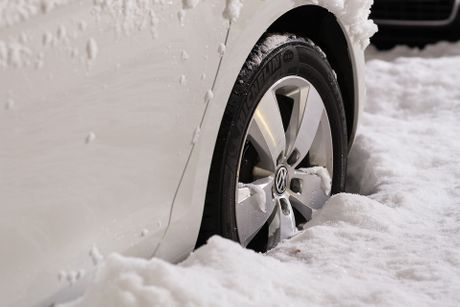 automobil, sneg, auto, točak