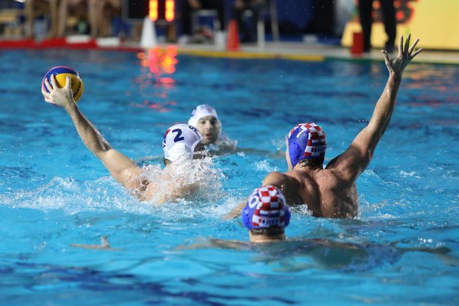 Vaterpolo Srbija - Hrvatska, Svetska liga