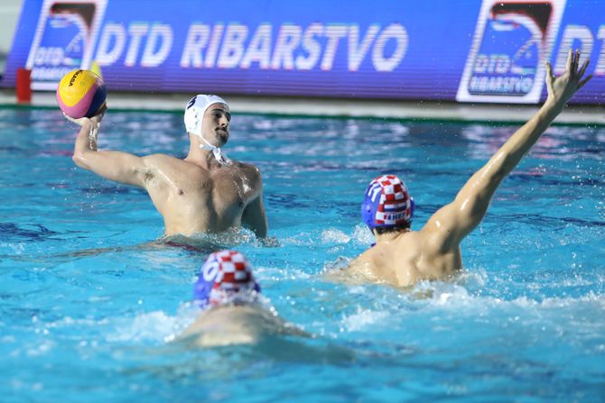 Vaterpolo Srbija - Hrvatska, Svetska liga