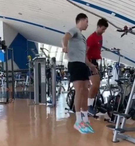 Novak Đoković i Kristijano Ronaldo Novak Đoković i Kristijano Ronaldo