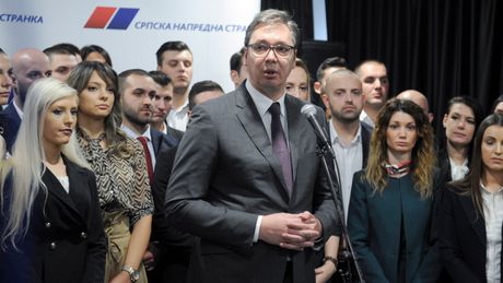 Aleksandar Vučić, Srpska napredna stranka Aleksandar Vučić, Srpska napredna stranka