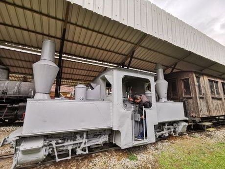 Lokomotiva Dvoglava aždaja, Železnički muzej Požega