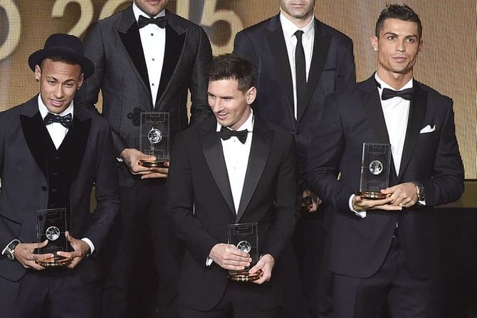 Lionel Mesi, Nejmar, Kristijano Ronaldo Lionel Mesi, Nejmar, Kristijano Ronaldo