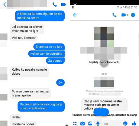 Monika Karimanović, Prevara, prepiska fejsbuk facebook Anđela, Monika Karimanović, Prevara, prepiska fejsbuk facebook Anđela,