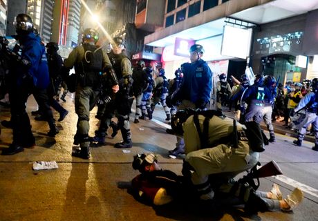 Hongkong, protest, sukob policije i demonstranata