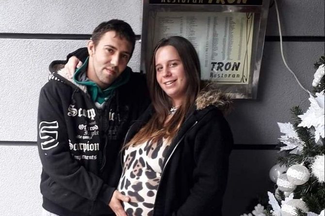 Džesika Floranović, porodilja Džesika Floranović, porodilja