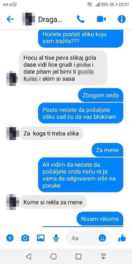 Prepiska sa pedofilom Prepiska sa pedofilom