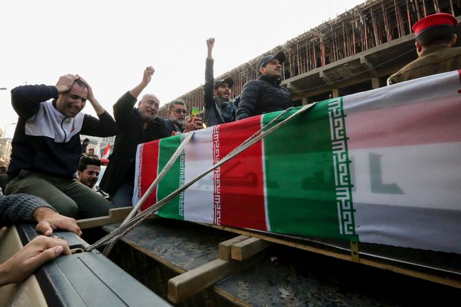 Qassem Soleimani, Kasim Sulejmani, sahrana