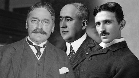 Mihajlo Pupin, Milutin Milanković, Nikola Tesla