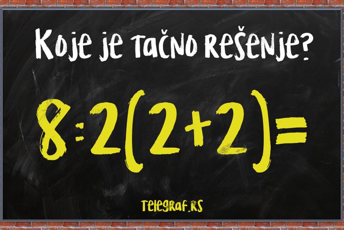 Matematička operacija, rešenje