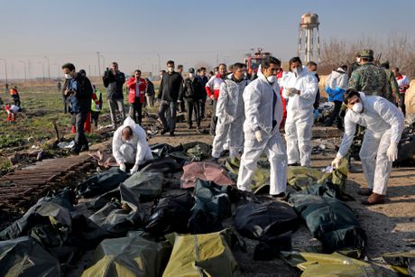 Pad aviona Teheran Iran ukrajinski avion