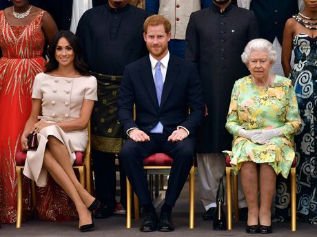 Kraljica Elizabeta,Hari i Megan, Britain Royals Prince Harry
