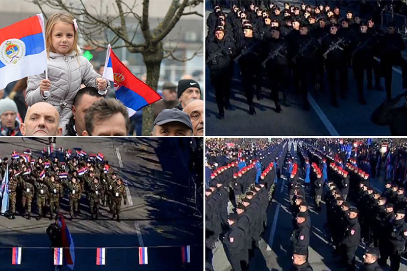 Hiljade ljudi uglas pevalo &quot;Pukni zoro&quot; u srcu Banjaluke: Proslavljen Dan Republike Srpske - Telegraf.rs