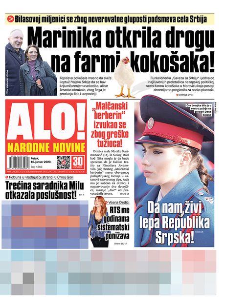 ALO, Naslovne strane, naslovnice, naslovna strana novina novine naslovnica ALO, Naslovne strane, naslovnice, naslovna strana novina novine naslovnica