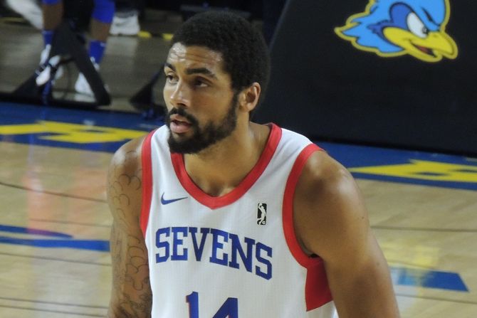 James Michael McAdoo, Delaware 87ers forward James Michael McAdoo, Delaware 87ers forward
