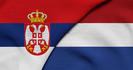 Srbija Holandija, zastava