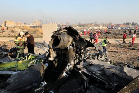 ukrajinski avion iran teheran srušen