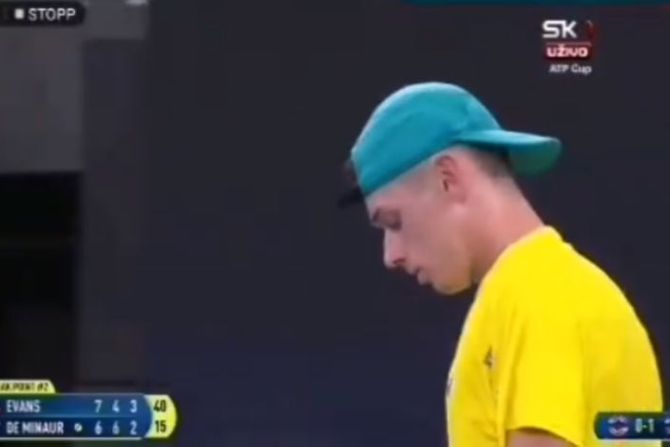 de minaur i evans