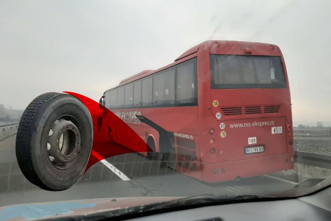 Niš ekspres, otpao točak