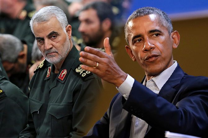 Barak Obama i Kasim Sulejmani