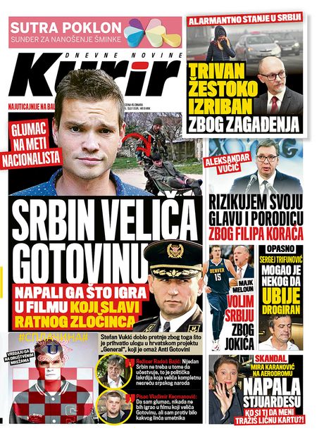 NASLOVNE STRANE DANA NJIH NOVINA Prelistavanje tampe Za etvrtak 16 