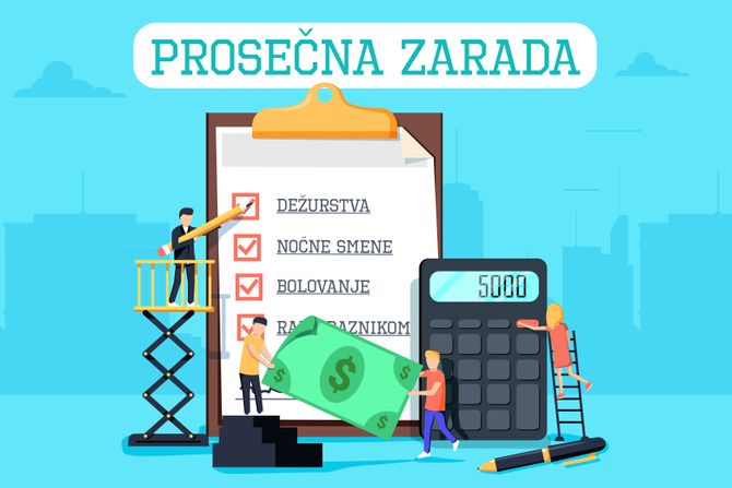 Prosečna zarada, obračunavanje