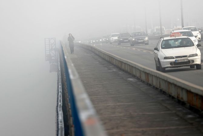 Beograd, Zagađenje, magla i smog