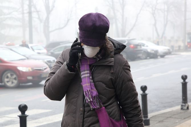 Beograd, Zagađenje, magla i smog