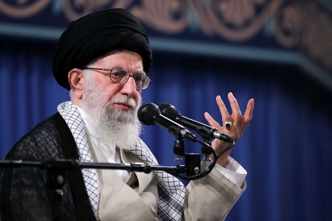 Ali Hamnei Iran vrhovni vođa Ayatollah Ali Khamenei