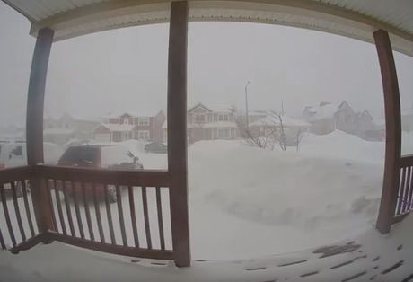 Sneg u Kanadi