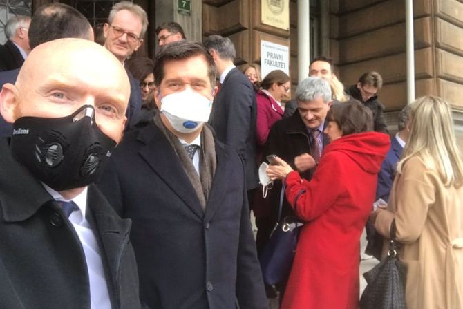 Ambasadori u Sarajevu maske protiv zagađenja vazduha