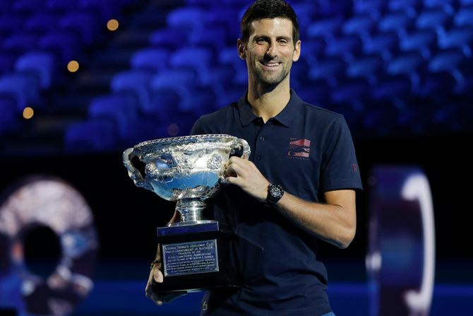 Novak Đoković, Australijan open, sat