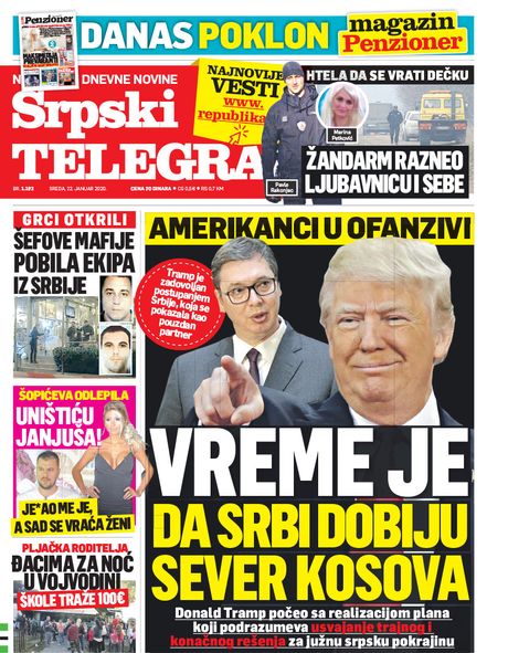 srpski telegraf, Naslovne strane, naslovnice, naslovna strana novina novine naslovnica srpski telegraf, Naslovne strane, naslovnice, naslovna strana novina novine naslovnica