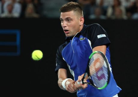 Filip Krajinović, Rodžer Federer, Australijan open 2020 Filip Krajinović, Rodžer Federer, Australijan open 2020