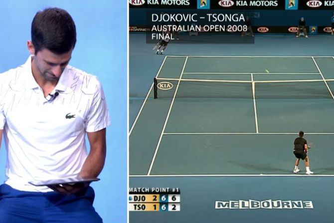 Novak Đoković Žo Vilfred Conga