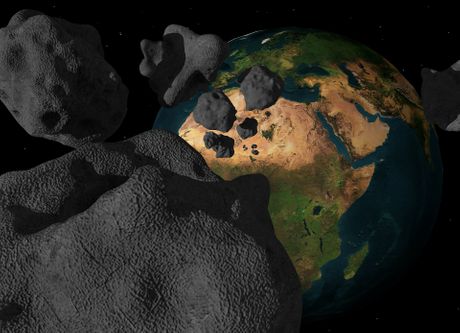 meteor, asteroid, planeta, zemlja