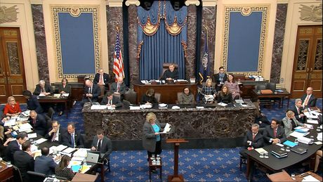Senat SAD, impičment