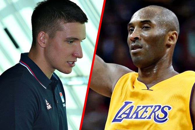 Bogdan Bogdanović, Kobi Brajant  Kobe Bryant