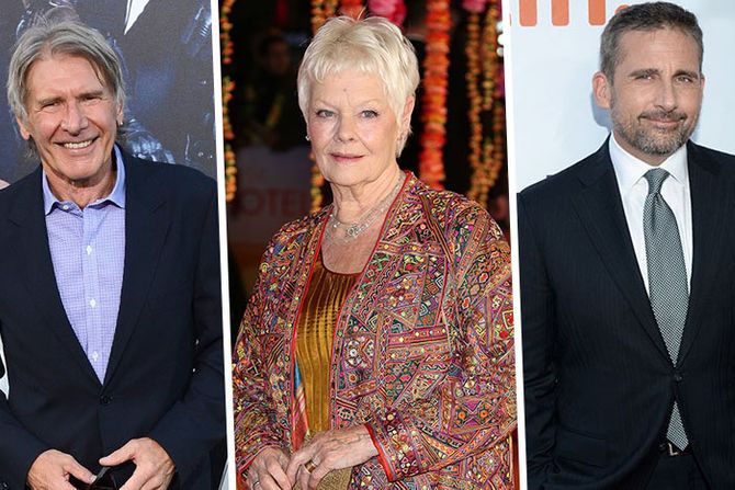 Harrison Ford, Judi Dench, Steve Carell