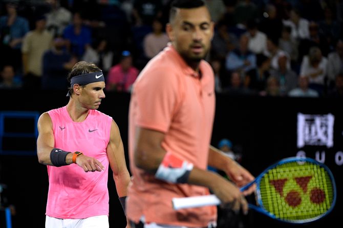 Rafael Nadal, Nik Kirjos, Australijan open 2020