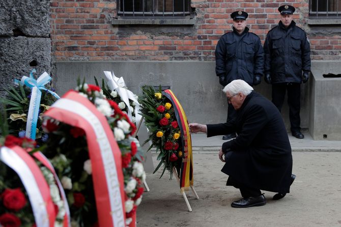 Poland Auschwitz Liberation Anniversary