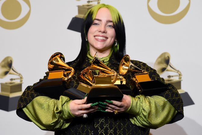 Gremi 2020, Grammy nagrade, Bili Ajliš Gremi 2020, Grammy nagrade, Bili Ajliš