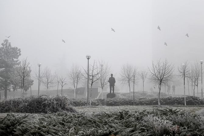 SKOPJE, Skoplje, zagađenje vazduha, magla, smog zagađenost