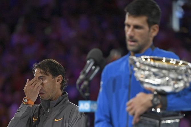 Novak Đoković i Rafael Nadal