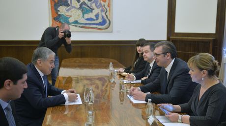 Aleksandar Vučić, Sirodžidin Muhridin Aleksandar Vučić, Sirodžidin Muhridin