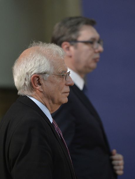 Aleksandar Vučić, Đozep Borelj Aleksandar Vučić, Đozep Borelj
