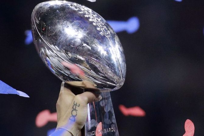 Vins Lombardi trofej, Superboul Vins Lombardi trofej, Superboul